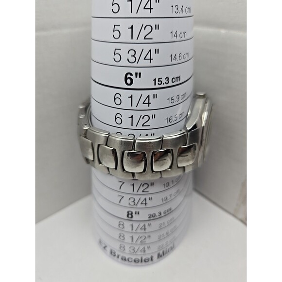 Fossil Arkitekt FS2903 Mens Stainless Steel Quartz Watch Gray Dial New Battery - Picture 7 of 12